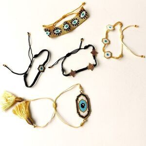 COPY - Set of 5 Miuyki Bracelets Embellished by Wellth Spirit